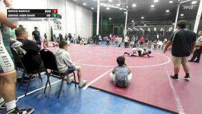 191 lbs Rr Rnd 2 - Mason Marolo, Mat Assassins Black - HSC vs Joshua Agen Davis, VHW Red - HSC