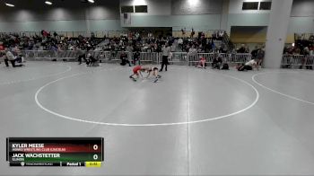 63 lbs Cons. Round 4 - Jack Wachstetter, Illinois vs Kyler Meese, Hawks Wrestling Club (Lincoln)