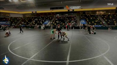 150 lbs Cons. Round 4 - Jameson Warren, Staley vs Medhi Bangana, Iowa City, West