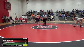 215 lbs Round 1 - Cliff Stewart, Fort Madison vs Justin Ockenfels, Ottumwa