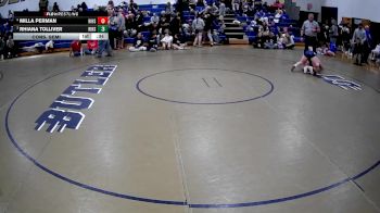 112 lbs Cons. Semi - Milla Perman, Hickory Hs vs Rhiana Tolliver, Ringgold Hs