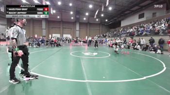 135 lbs 1st Place Match - Jauzlyean Gray, Fort Osage vs Macey Jeffrey, Randall