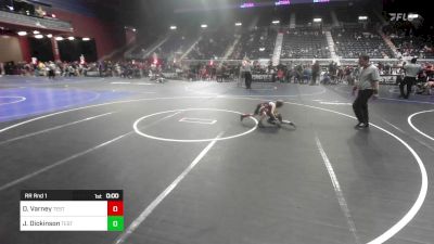 40 lbs Quarterfinal - Rylan Hackbarth, Bozeman WC vs Colton Kazee, Pueblo County WC