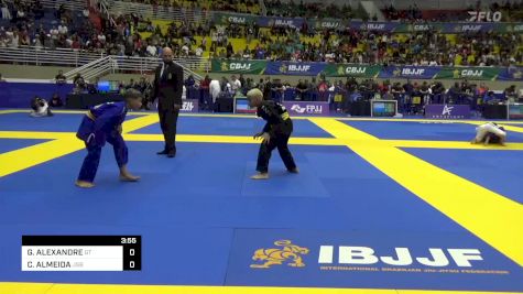 GABRIEL ALEXANDRE vs CAUE ALMEIDA 2023 Brasileiro Jiu-Jitsu IBJJF