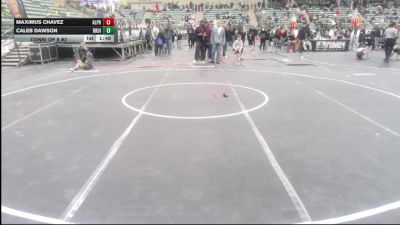 123 lbs Consi Of 8 #2 - Maximus Chavez, Alpha Dawg vs Caleb Dawson, Bruin Elite