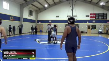 217 lbs Cons. Round 3 - Aiden Payton, Elmore County School vs Victor Davis, Percy Julian