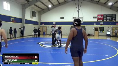 217 lbs Cons. Round 3 - Aiden Payton, Elmore County School vs Victor Davis, Percy Julian