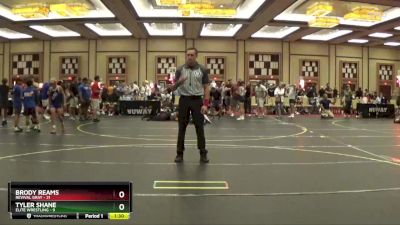 115 lbs Semis & 1st Wrestleback (8 Team) - Brody Reams, Revival Gray vs TYLER SHANE, Elite Wrestling