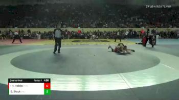 3A-113 lbs Quarterfinal - Hudson Hobbs, Plainview vs Gaige Stock, Salina
