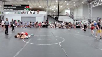 100 lbs Round 1 (6 Team) - Graham Fernald, Smitty`s Barn vs Zach Street, Rattlers Siggy Style
