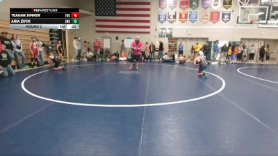 13 lbs Round 2 - Thomas Hauptly, Dunkerton Wrestling Club vs Colt Homewood, USA Mat Club