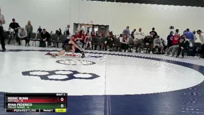 65 lbs Quarterfinals (8 Team) - Riddic Bunn, Ohio Gold vs Ryan Federico, Steller Trained