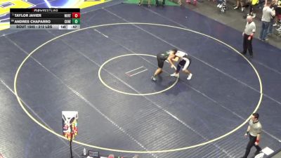 212 lbs Consi Of 16 #2 - Taylor Javier, North Schuylkill vs Andres Chaparro, Conestoga Valley