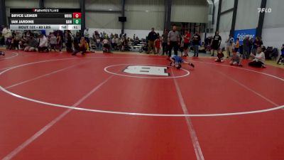 60 lbs Semifinal - Bryce Leiker, Morgantown vs Ian Jardine, Gainesville