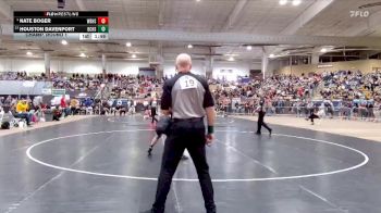 AA 138 lbs Champ. Round 1 - Houston Davenport, Bradley Central High School vs Nate Boger, William Blount High School