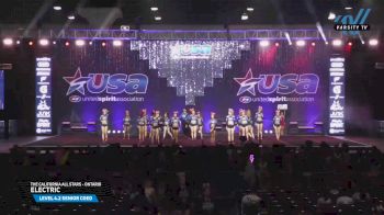 The California All Stars - Ontario - Electric [2025 L4.2 Senior Coed Day 2] 2025 USA All Star Cheer Super Nationals