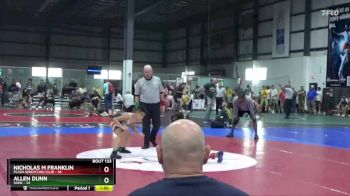 75 lbs Cons. Round 1 - Allen Dunn, SOHK vs Nicholas M Franklin, Plaza Wrestling Club