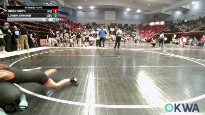 58 lbs Semifinal - Brian Smith, Sperry Wrestling Club vs Lowen Johnson, Lincoln Christian