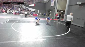 110 lbs Champ. Round 2 - Brendan Henderson, LAW vs Karsten Waechter, Mukwonago Wrestling Club