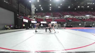 126 lbs Cons. Round 2 - Justus Orman-bergman, Ronan Wrestling Club vs Michael Keith, Natrona Colts