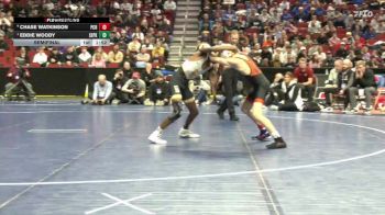 3A-106 lbs Semifinal - Eddie Woody, Southeast Polk vs Chase Watkinson, Prairie, Cedar Rapids