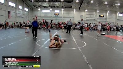 165 lbs Round 2 (6 Team) - Eli Tedrow, Youngstown Elite vs Felix Duncan, Full Circle Green