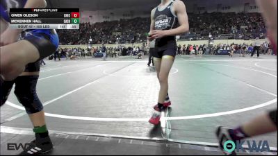 110 lbs Quarterfinal - Nash Denison, Cowboy Wrestling Club vs Bennett Priddy, Bridge Creek Youth Wrestling