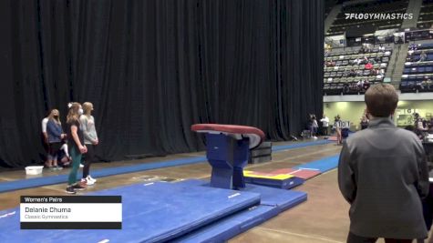 Delanie Chuma - Women's Pairs, Classic Gymnastics - 2021 Women's Xcel Region 4 Championships