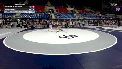 120 lbs Champ. Rd Of 128 - Esperanza Huitron, GA vs Bernie Rock, MN