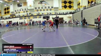 94 lbs 3rd Place Match - Jonah Odum, Roncalli Wrestling Foundation vs Kaiden Parker, Midwest Xtreme Wrestling