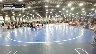 132 lbs Rr Rnd 3 - Mac Johnson, NC United - HSB vs Remington Judd, Team Gotcha - HSB