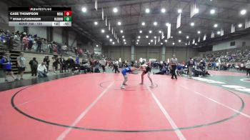 120 lbs Cons. Round 2 - Case Thompson, McAlester vs Evan Litzsinger, Hillsboro