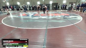 182 lbs Quarterfinal - Cooper Hendrickson, Burlington Edison vs Bayden Beard, Central Valley