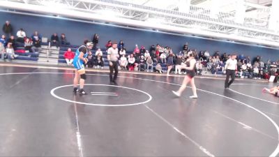 235 lbs Placement Matches - Ariah Perez, Kearney vs Quinlyn Statz, Adams Central