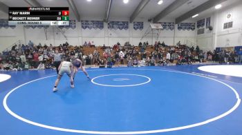 136 lbs Cons. Round 5 - Ray Marin, Saint Francis vs Beckett Resner, Shasta