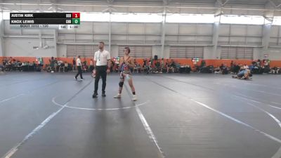 120 lbs Round 3 - Justin Kirk, CrossRoads vs Knox Lewis, Project X