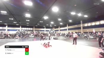 82 lbs Consolation - Yareli Flores, Warriors Of Christ vs Quentin Walls, Bay Area Dragons