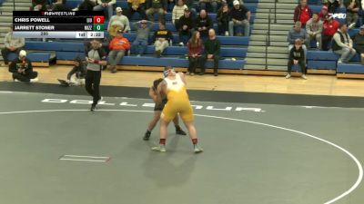 285 lbs Finals (2 Team) - Chris Powell, LIU vs Jarrett Stoner, Missouri