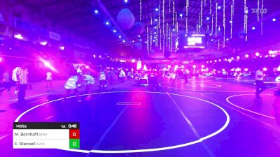 145 lbs Consi Of 8 #2 - Malia Bornhoft, Bear Cave WC vs Emma Stansell, Kuna Klub