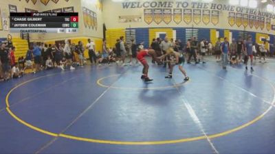 106 lbs Quarterfinal - Jayden Coleman, Well Trained vs Chase Gilbert, Lake Highland Prep
