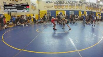 106 lbs Quarterfinal - Jayden Coleman, Well Trained vs Chase Gilbert, Lake Highland Prep