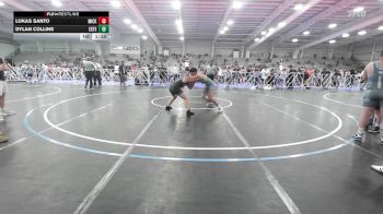 154 lbs Rr Rnd 2 - Lukas Santo, Micky's Maniacs White vs Dylan Collins, Estebuilt WC