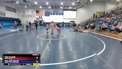 77 lbs Round 2 - Coy Plumb, Douglas WC vs Roland Gilley, Windy City Wrestlers