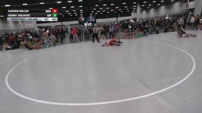 108 lbs Cons. Sub-quarters - Henry Archote, Gladiators Academy Wrestling vs Kaesen Miller, MN Elite Wrestling Club