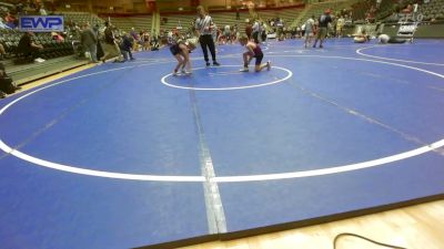 86 lbs Rr Rnd 3 - Romie Morrissett, Lonoke Youth Wrestling vs Lance Hall, Benton Parks Youth Wrestling