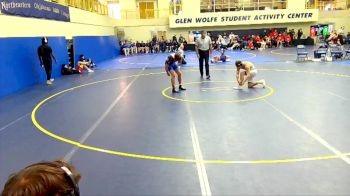 133 lbs Round 4 (6 Team) - Gavin Wehr, Murray State vs Tegan Sherk, Iowa Central Community College