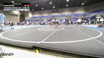 120 lbs Rr Rnd 4 - Elijah Morris, Panther Youth Wrestling vs Kaulahea Raphael Leal, Jflo Trained