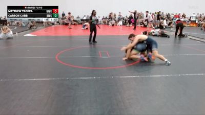 165 lbs Round 4 (6 Team) - Carson Cobb, Bulloch Bandits Wrestling Club vs Matthew Tropea, West Forsyth Wrestling Club