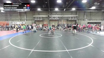 43 kg Rr Rnd 5 - Gabriella Gauthier, Team Maryland - GK8E vs Millicent Gilbert, Maine Trappers Green - GK8E