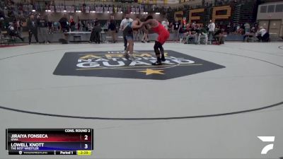 215 lbs Cons. Round 2 - Jiraiya Fonseca, Iowa vs Lowell Knott, The Best Wrestler